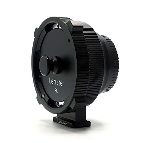 Letrater PL-FX cine Objektivadapter Konverter für Fujifilm X-Mount Kameras X-Pro1, X-E1, Mattschwarz von Letrater