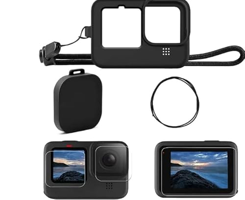 Silikon hülle Schutzhülle für Gopro Hero 12 Schwarze Displays chutz Folie Lanyard für Go Pro Hero11 Hero10 Z Silikon hülle Schutzhülle für Gopro Hero 12 Schwarze Displays chutz Folie Lanyard für Go Pro Hero11 Hero10 Z von Letrino