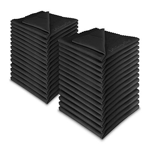 LetsSwipeThat 50x Mikrofasertücher - 20x20 cm Mikrofaser Brillenputztuch. Kamera Objektiv Microfaser Reinigungstücher. LCD, Led TV Bildschirm Microfasertuch Reinigung. Laptop pc Display Reiniger Tuch LetsSwipeThat 50x Mikrofasertücher - 20x20 cm Mikrofaser Brillenputztuch. Kamera Objektiv Microfaser Reinigungstücher. LCD, Led TV Bildschirm Microfasertuch Reinigung. Laptop pc Display Reiniger Tuch von LetsSwipeThat