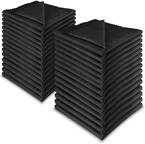 LetsSwipeThat 30x Mikrofasertücher - 20x20 cm Mikrofaser Brillenputztuch. Kamera Objektiv Microfaser Reinigungstücher. LCD, Led TV Bildschirm Microfasertuch Reinigung. Laptop pc Display Reiniger Tuch LetsSwipeThat 30x Mikrofasertücher - 20x20 cm Mikrofaser Brillenputztuch. Kamera Objektiv Microfaser Reinigungstücher. LCD, Led TV Bildschirm Microfasertuch Reinigung. Laptop pc Display Reiniger Tuch von LetsSwipeThat