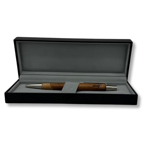 Lettengut Handgemachter Kugelschreiber aus Nussholz – Unikat aus Österreich | GJ Holzdesign | Edles Nussholz | Nachhaltiges Geschenk für Männer & Frauen | Hochwertige Holzverarbeitung von Lettengut