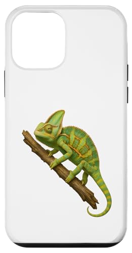 Ast Crawling Chamäleon Dschungel Kunstdruck Design Hülle für iPhone 12 mini von LetterTrunk