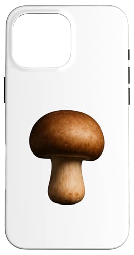 Brauner Pilz FungiCore Minimales erdiges ästhetisches Design Hülle für iPhone 16 Pro Max von LetterTrunk