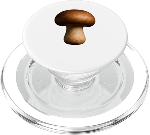 Brauner Pilz FungiCore Minimales erdiges ästhetisches Design PopSockets PopGrip für MagSafe Brauner Pilz FungiCore Minimales erdiges ästhetisches Design PopSockets PopGrip für MagSafe von LetterTrunk