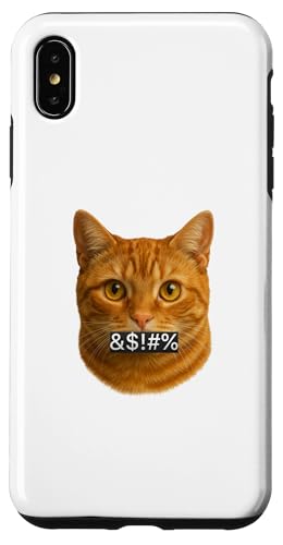 Censored Orange Cat Humor Expression Ästhetisches Druckdesign Hülle für iPhone XS Max Censored Orange Cat Humor Expression Ästhetisches Druckdesign Hülle für iPhone XS Max von LetterTrunk