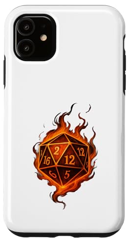 Dungeon Art Fantasy Würfel Flamme ästhetisches Design Hülle für iPhone 11 Dungeon Art Fantasy Würfel Flamme ästhetisches Design Hülle für iPhone 11 von LetterTrunk
