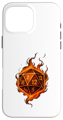 Dungeon Art Fantasy Würfel Flamme ästhetisches Design Hülle für iPhone 16 Pro Max Dungeon Art Fantasy Würfel Flamme ästhetisches Design Hülle für iPhone 16 Pro Max von LetterTrunk