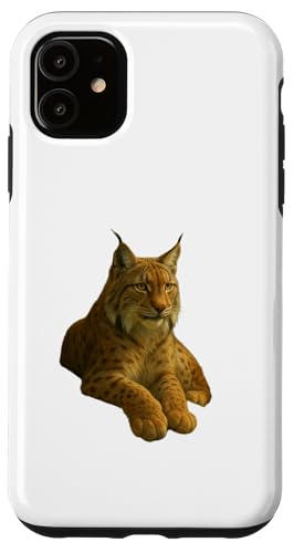 Forest Lynx Wildcatcore Kunstdesign „Northern Wilderness“ -Katze Hülle für iPhone 11 von LetterTrunk