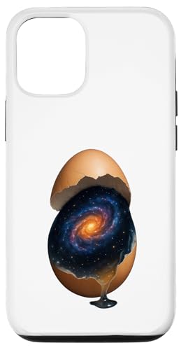 Galaxy Cosmic Surrealism Ei-Design Hülle für iPhone 12/12 Pro von LetterTrunk