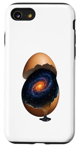 Galaxy Cosmic Surrealism Ei-Design Hülle für iPhone SE (2020) / 7 / 8 von LetterTrunk