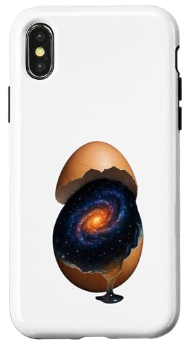 Galaxy Cosmic Surrealism Ei-Design Hülle für iPhone X/XS Galaxy Cosmic Surrealism Ei-Design Hülle für iPhone X/XS von LetterTrunk
