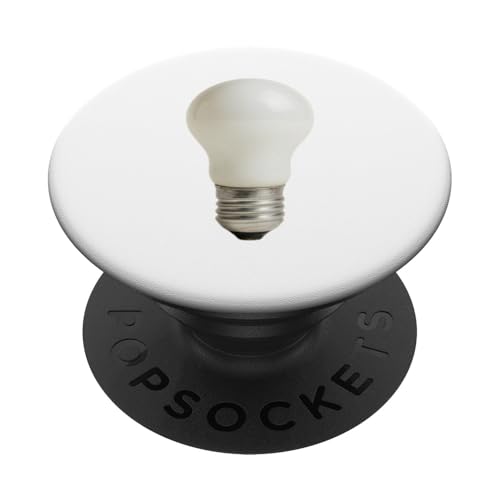 Glühbirne Analogcore Minimal Aesthetic Design PopSockets Klebender PopGrip Glühbirne Analogcore Minimal Aesthetic Design PopSockets Klebender PopGrip von LetterTrunk