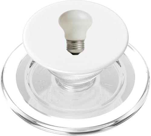 Glühbirne Analogcore Minimal Aesthetic Design PopSockets PopGrip für MagSafe von LetterTrunk