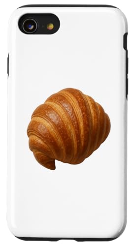 Golden Croissant Minimal Pastrycore Ästhetisches Kunstdesign Hülle für iPhone SE (2020) / 7 / 8 von LetterTrunk