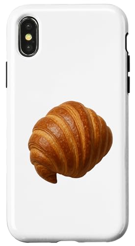 Golden Croissant Minimal Pastrycore Ästhetisches Kunstdesign Hülle für iPhone X/XS Golden Croissant Minimal Pastrycore Ästhetisches Kunstdesign Hülle für iPhone X/XS von LetterTrunk