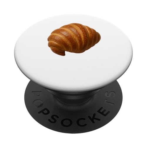 Golden Croissant Minimal Pastrycore Ästhetisches Kunstdesign PopSockets Klebender PopGrip Golden Croissant Minimal Pastrycore Ästhetisches Kunstdesign PopSockets Klebender PopGrip von LetterTrunk