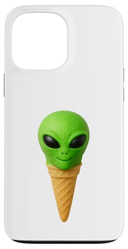 Lustige Alien-Eistüte Süßes Sci-Fi-Dessert Hülle für iPhone 13 Pro Max von LetterTrunk