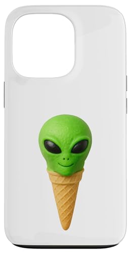 Lustige Alien-Eistüte Süßes Sci-Fi-Dessert Hülle für iPhone 13 Pro von LetterTrunk