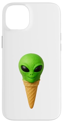 Lustige Alien-Eistüte Süßes Sci-Fi-Dessert Hülle für iPhone 14 Plus von LetterTrunk