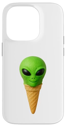 Lustige Alien-Eistüte Süßes Sci-Fi-Dessert Hülle für iPhone 14 Pro von LetterTrunk
