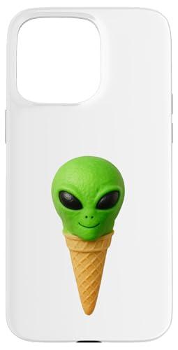 Lustige Alien-Eistüte Süßes Sci-Fi-Dessert Hülle für iPhone 15 Pro Max von LetterTrunk