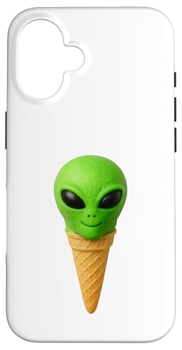 Lustige Alien-Eistüte Süßes Sci-Fi-Dessert Hülle für iPhone 16 Lustige Alien-Eistüte Süßes Sci-Fi-Dessert Hülle für iPhone 16 von LetterTrunk