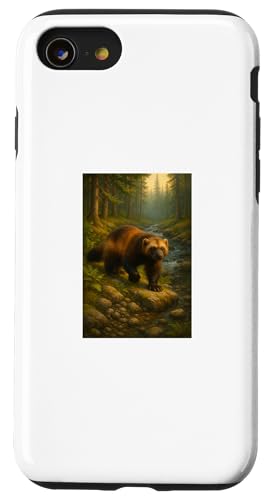 Mountain Beast Wildlife Forestcore Predator Ästhetisches Design Hülle für iPhone SE (2020) / 7 / 8 von LetterTrunk