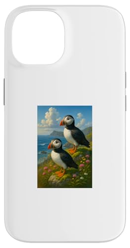 Papageientaucher Küste Realistischer Seevogel Naturecore Kunstdruck Design Hülle für iPhone 14 Papageientaucher Küste Realistischer Seevogel Naturecore Kunstdruck Design Hülle für iPhone 14 von LetterTrunk