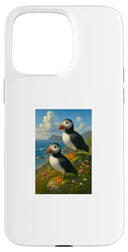 Papageientaucher Küste Realistischer Seevogel Naturecore Kunstdruck Design Hülle für iPhone 15 Pro Max Papageientaucher Küste Realistischer Seevogel Naturecore Kunstdruck Design Hülle für iPhone 15 Pro Max von LetterTrunk