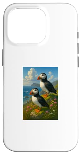 Papageientaucher Küste Realistischer Seevogel Naturecore Kunstdruck Design Hülle für iPhone 16 Pro Papageientaucher Küste Realistischer Seevogel Naturecore Kunstdruck Design Hülle für iPhone 16 Pro von LetterTrunk