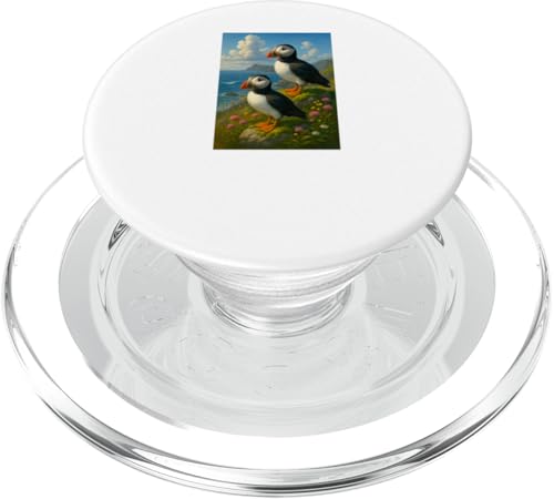 Papageientaucher Küste Realistischer Seevogel Naturecore Kunstdruck Design PopSockets PopGrip für MagSafe Papageientaucher Küste Realistischer Seevogel Naturecore Kunstdruck Design PopSockets PopGrip für MagSafe von LetterTrunk