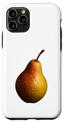Realistische Birnenfrucht - minimalistisches ästhetisches Design Hülle für iPhone 11 Pro von LetterTrunk