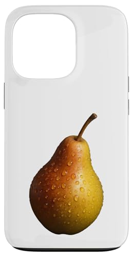 Realistische Birnenfrucht - minimalistisches ästhetisches Design Hülle für iPhone 13 Pro von LetterTrunk