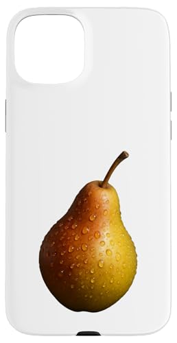 Realistische Birnenfrucht - minimalistisches ästhetisches Design Hülle für iPhone 15 Plus von LetterTrunk