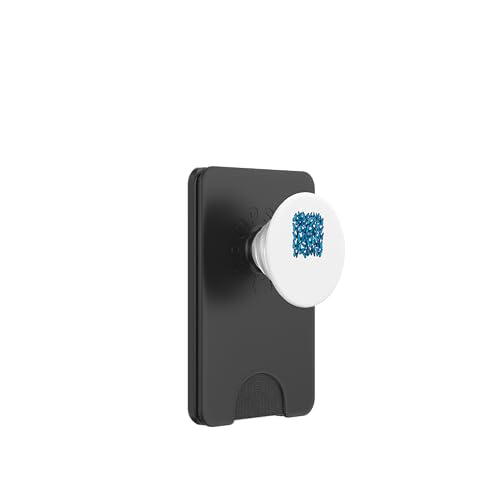 Schwarm von blauen Morphos Schmetterlingen Art Designs PopSockets PopWallet für MagSafe Schwarm von blauen Morphos Schmetterlingen Art Designs PopSockets PopWallet für MagSafe von LetterTrunk
