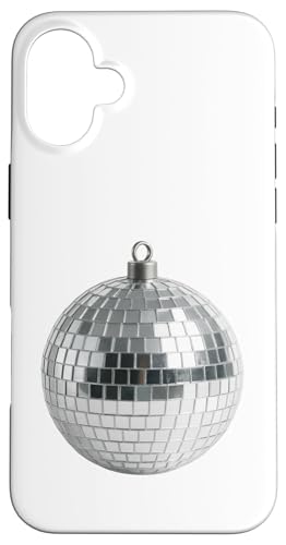 Silber Discokugel - Retro Minimal Dancecore Ästhetisches Design Hülle für iPhone 16 Plus Silber Discokugel - Retro Minimal Dancecore Ästhetisches Design Hülle für iPhone 16 Plus von LetterTrunk