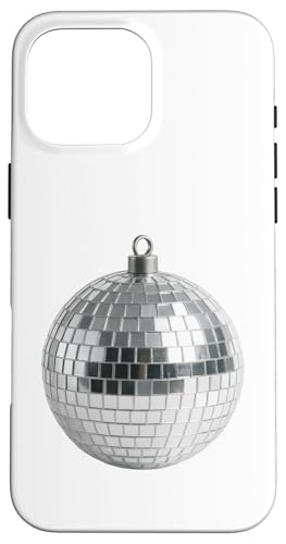 Silber Discokugel - Retro Minimal Dancecore Ästhetisches Design Hülle für iPhone 16 Pro Max Silber Discokugel - Retro Minimal Dancecore Ästhetisches Design Hülle für iPhone 16 Pro Max von LetterTrunk