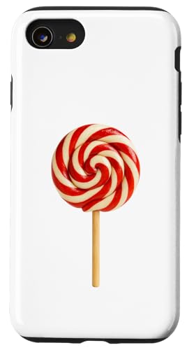 Spiral Lollipop - Candycore Minimal Retro Aesthetic Design Hülle für iPhone SE (2020) / 7 / 8 von LetterTrunk