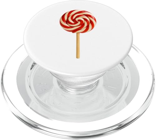 Spiral Lollipop - Candycore Minimal Retro Aesthetic Design PopSockets PopGrip für MagSafe Spiral Lollipop - Candycore Minimal Retro Aesthetic Design PopSockets PopGrip für MagSafe von LetterTrunk