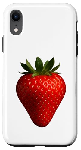 Strawberry Hyperreal Fruitcore Romance Ästhetisches Design Hülle für iPhone XR Strawberry Hyperreal Fruitcore Romance Ästhetisches Design Hülle für iPhone XR von LetterTrunk