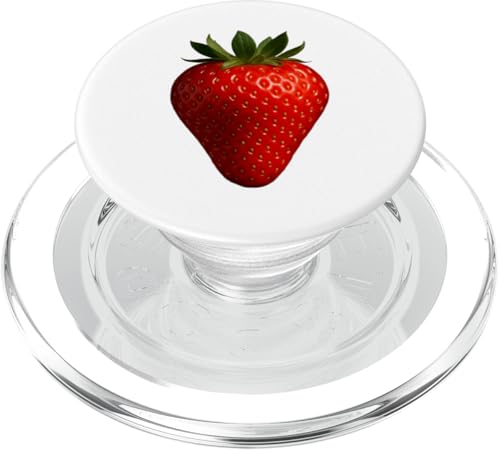 Strawberry Hyperreal Fruitcore Romance Ästhetisches Design PopSockets PopGrip für MagSafe Strawberry Hyperreal Fruitcore Romance Ästhetisches Design PopSockets PopGrip für MagSafe von LetterTrunk
