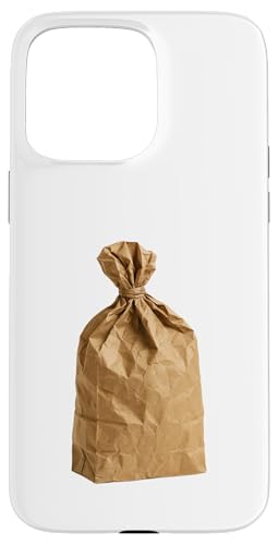 Zerknitterte Papiertüte - Minimal Aesthetic Art Design Hülle für iPhone 15 Pro Max von LetterTrunk
