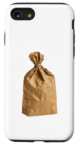 Zerknitterte Papiertüte - Minimal Aesthetic Art Design Hülle für iPhone SE (2020) / 7 / 8 von LetterTrunk