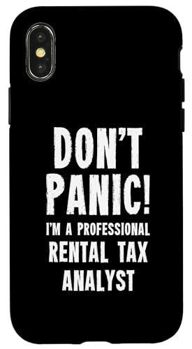 Analyst für Mietsteuern Hülle für iPhone X/XS Analyst für Mietsteuern Hülle für iPhone X/XS von Letting & Rental Agency Team Gifts & T-Shirts