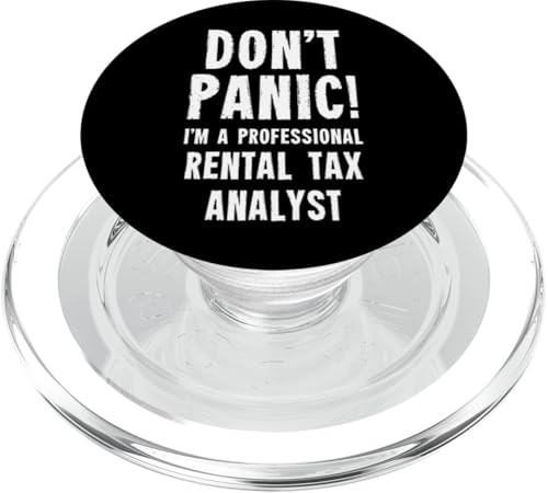 Analyst für Mietsteuern PopSockets PopGrip für MagSafe Analyst für Mietsteuern PopSockets PopGrip für MagSafe von Letting & Rental Agency Team Gifts & T-Shirts