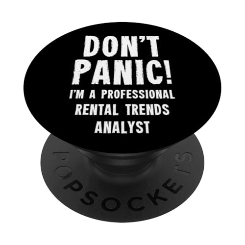 Analyst für Miettrends PopSockets Klebender PopGrip Analyst für Miettrends PopSockets Klebender PopGrip von Letting & Rental Agency Team Gifts & T-Shirts