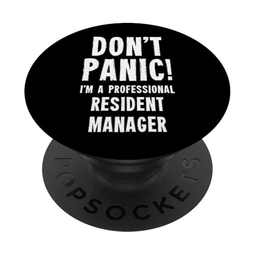 Ansässiger Geschäftsführer PopSockets Klebender PopGrip Ansässiger Geschäftsführer PopSockets Klebender PopGrip von Letting & Rental Agency Team Gifts & T-Shirts