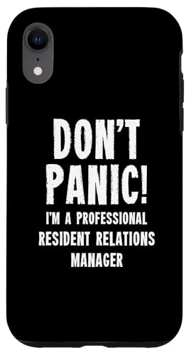 Manager für Residentbeziehungen Hülle für iPhone XR Manager für Residentbeziehungen Hülle für iPhone XR von Letting & Rental Agency Team Gifts & T-Shirts