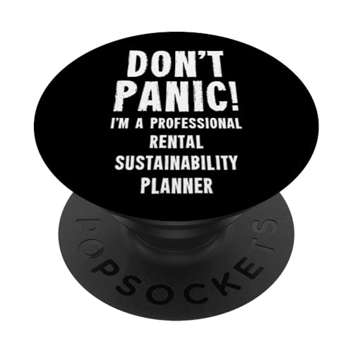 Rental Nachhaltigkeitsplaner PopSockets Klebender PopGrip Rental Nachhaltigkeitsplaner PopSockets Klebender PopGrip von Letting & Rental Agency Team Gifts & T-Shirts