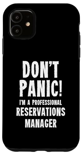 Reservierungsmanager Hülle für iPhone 11 Reservierungsmanager Hülle für iPhone 11 von Letting & Rental Agency Team Gifts & T-Shirts